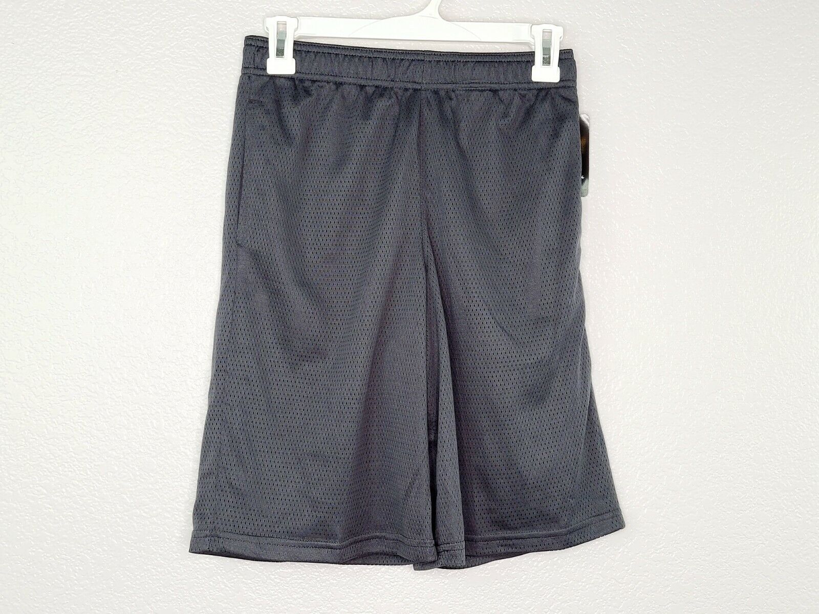 Champion C9 Boys Charcoal Gray Mesh Athletic Basketball Fitness Shorts