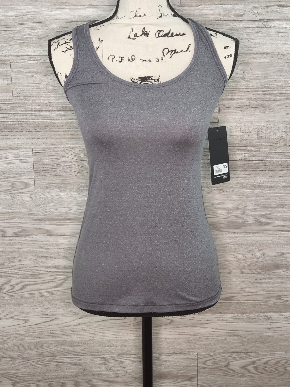 90 Degree Women's Heather Gray & Heather Charcoal 2-Pack Racerback Tank Tops