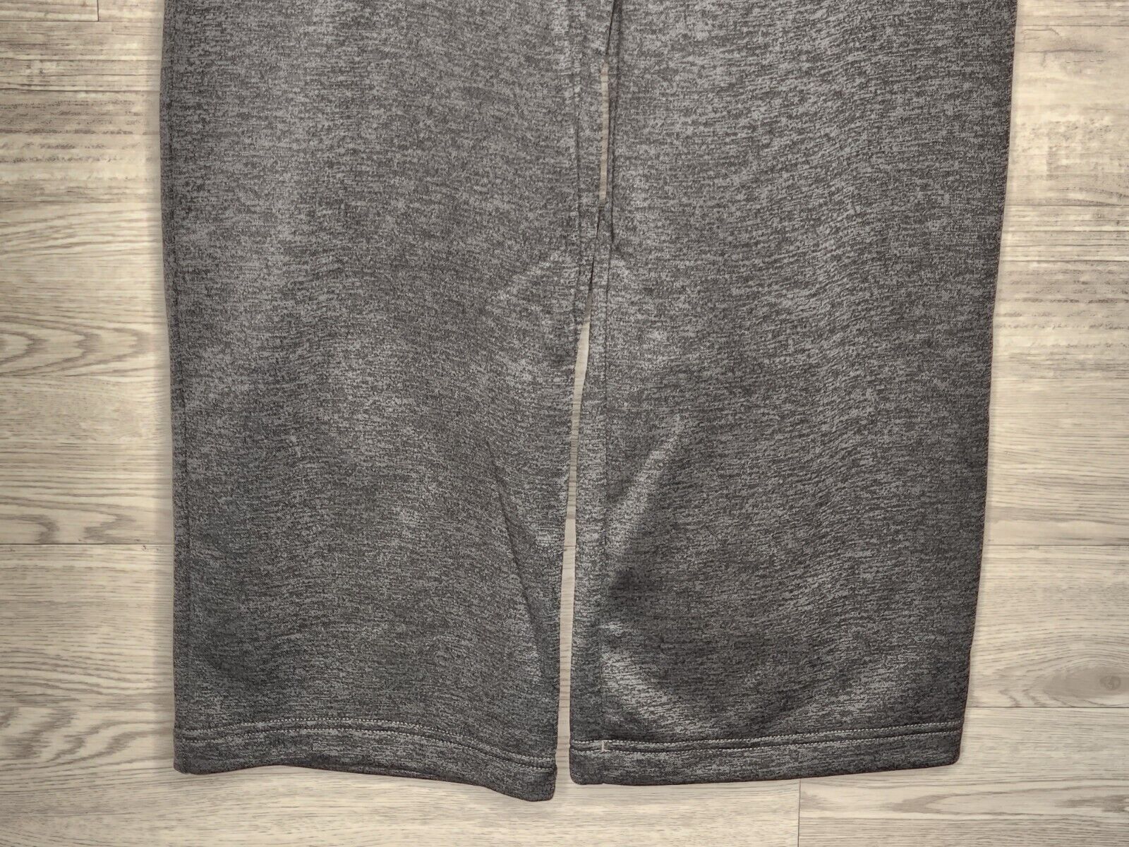 Adidas Climawarm Men's Heather Black Straight Leg Jogger Sweatpants Size XL