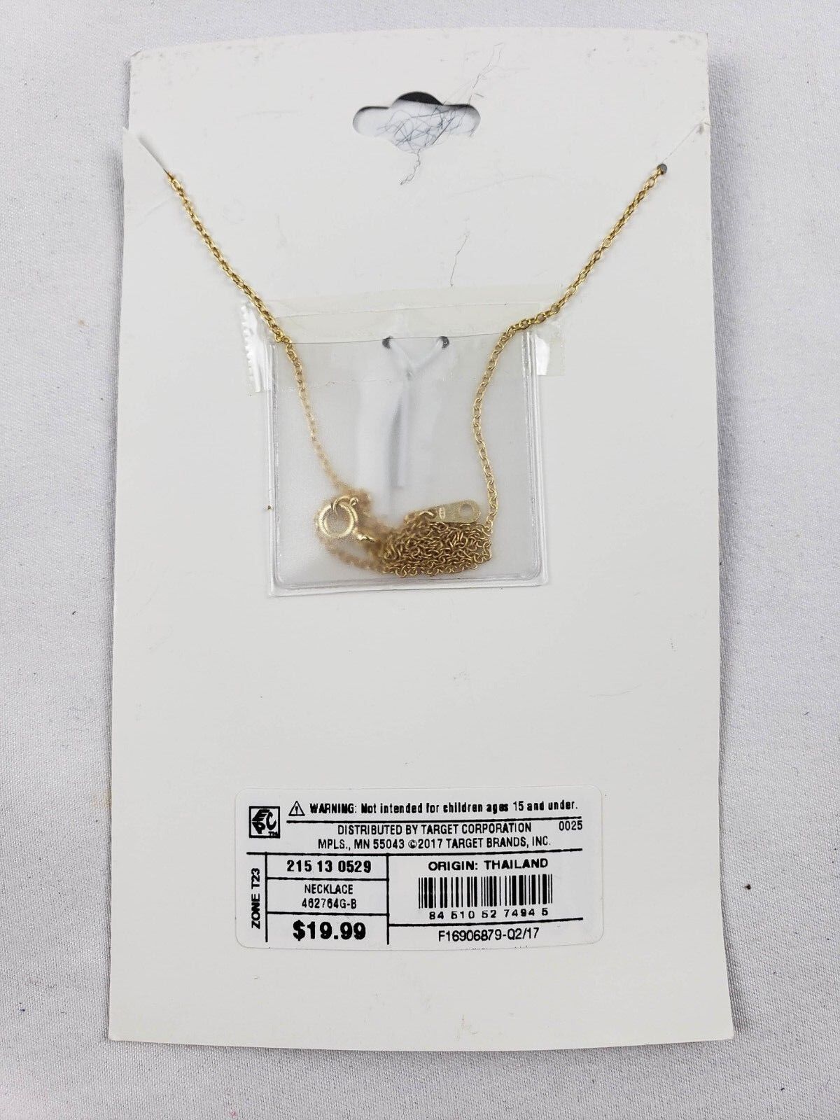 Women's Sterling Silver Letter l Script Initial Pendant Gold 18in Necklace