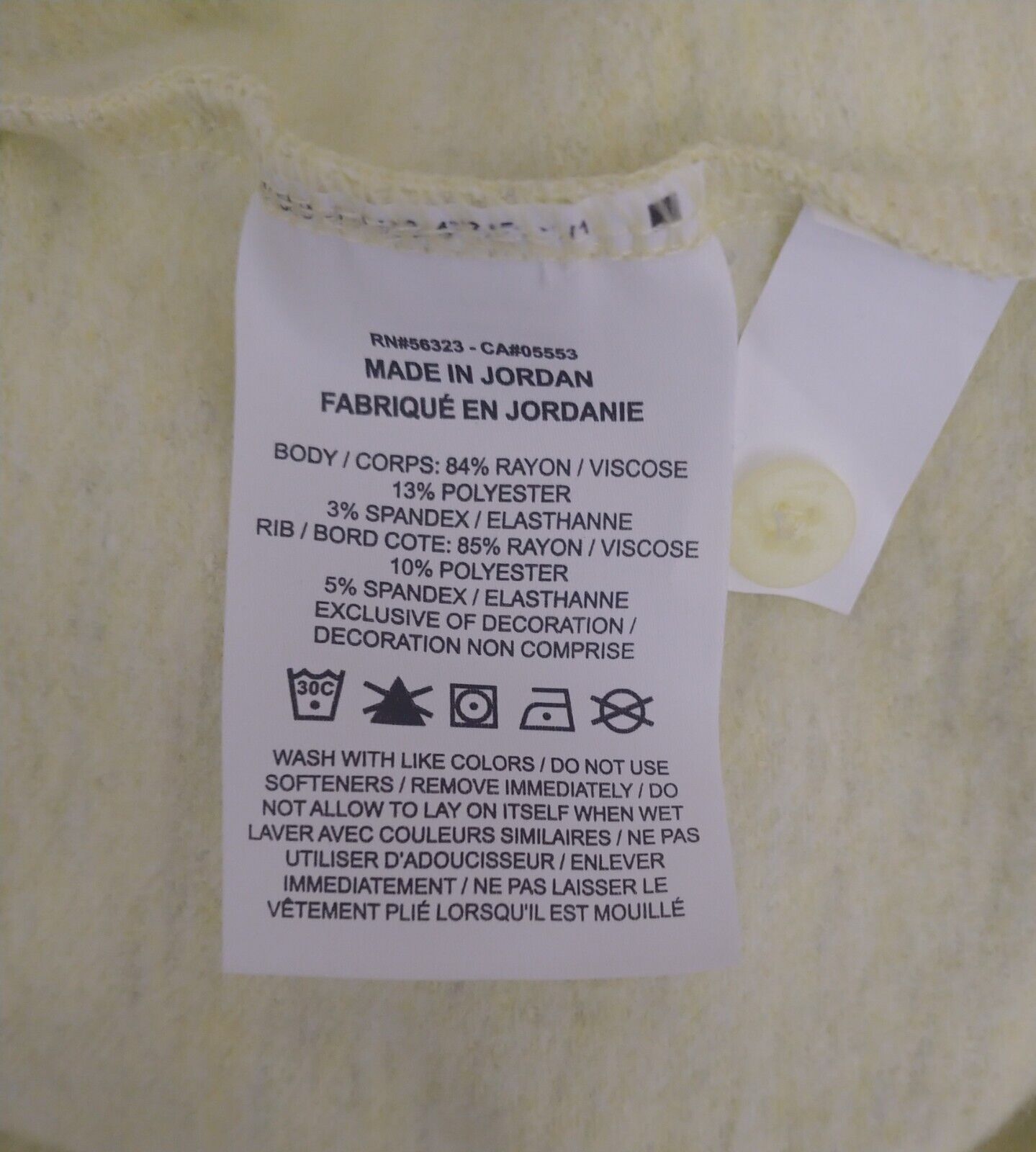 Nike Training Luxe Yoga Cropped Limelight Pullover Dri-Fit Hoodie Size Small