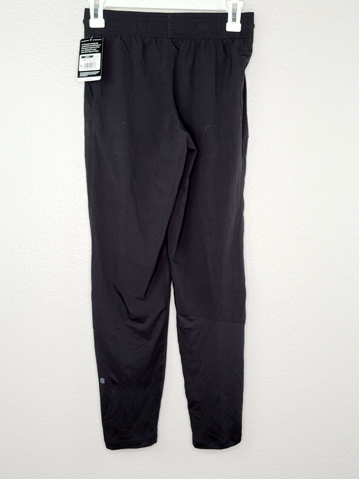 Champion C9 Girls Black Light Weight Athletic Pants with Pockets