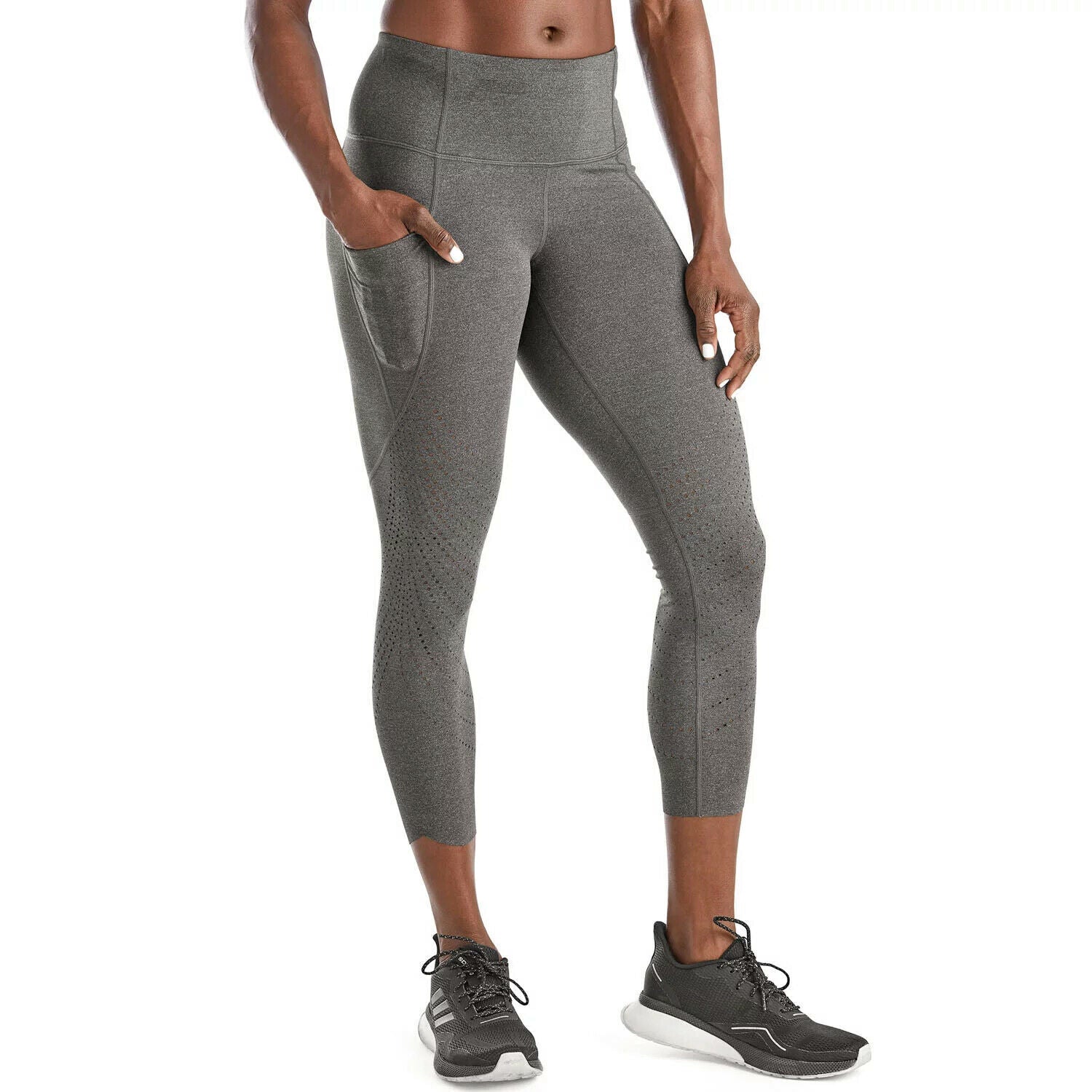 Member's Mark Women's Gray High Waist Active Compression Pocket Legging