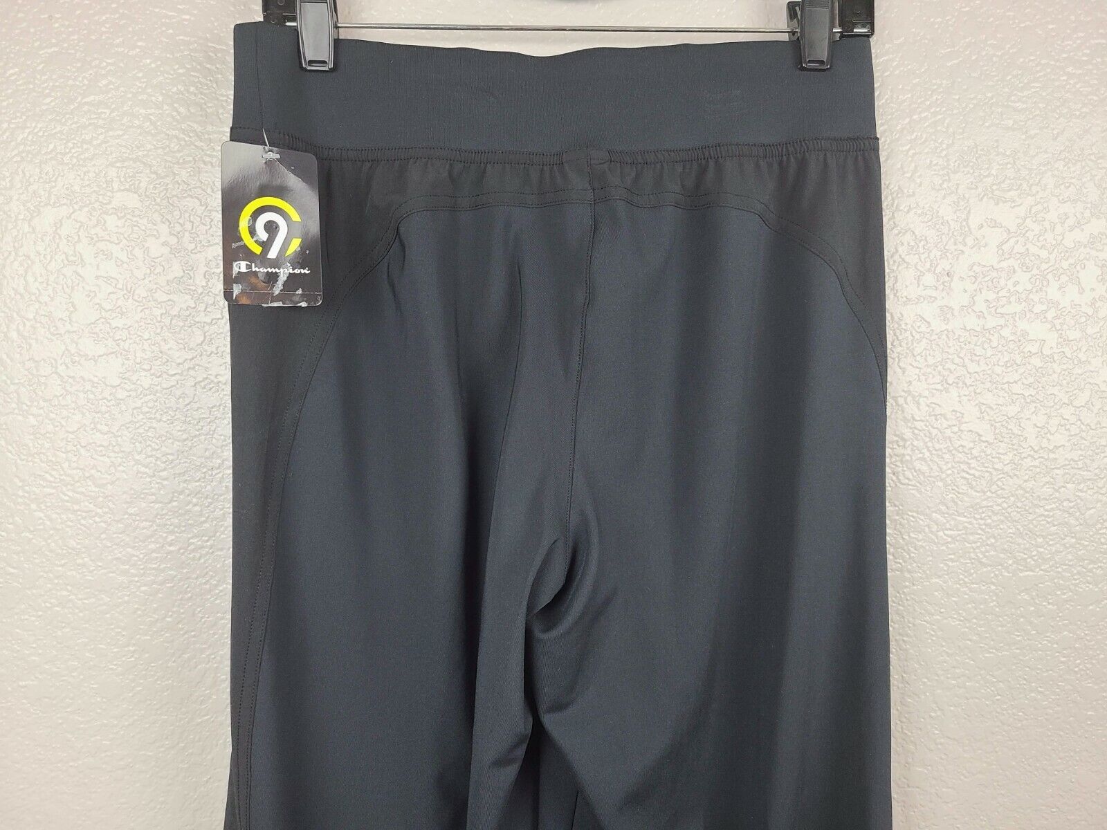 Champion C9 Women's Black Mid-Rise Stretch Athletic Training Pants Small-Long