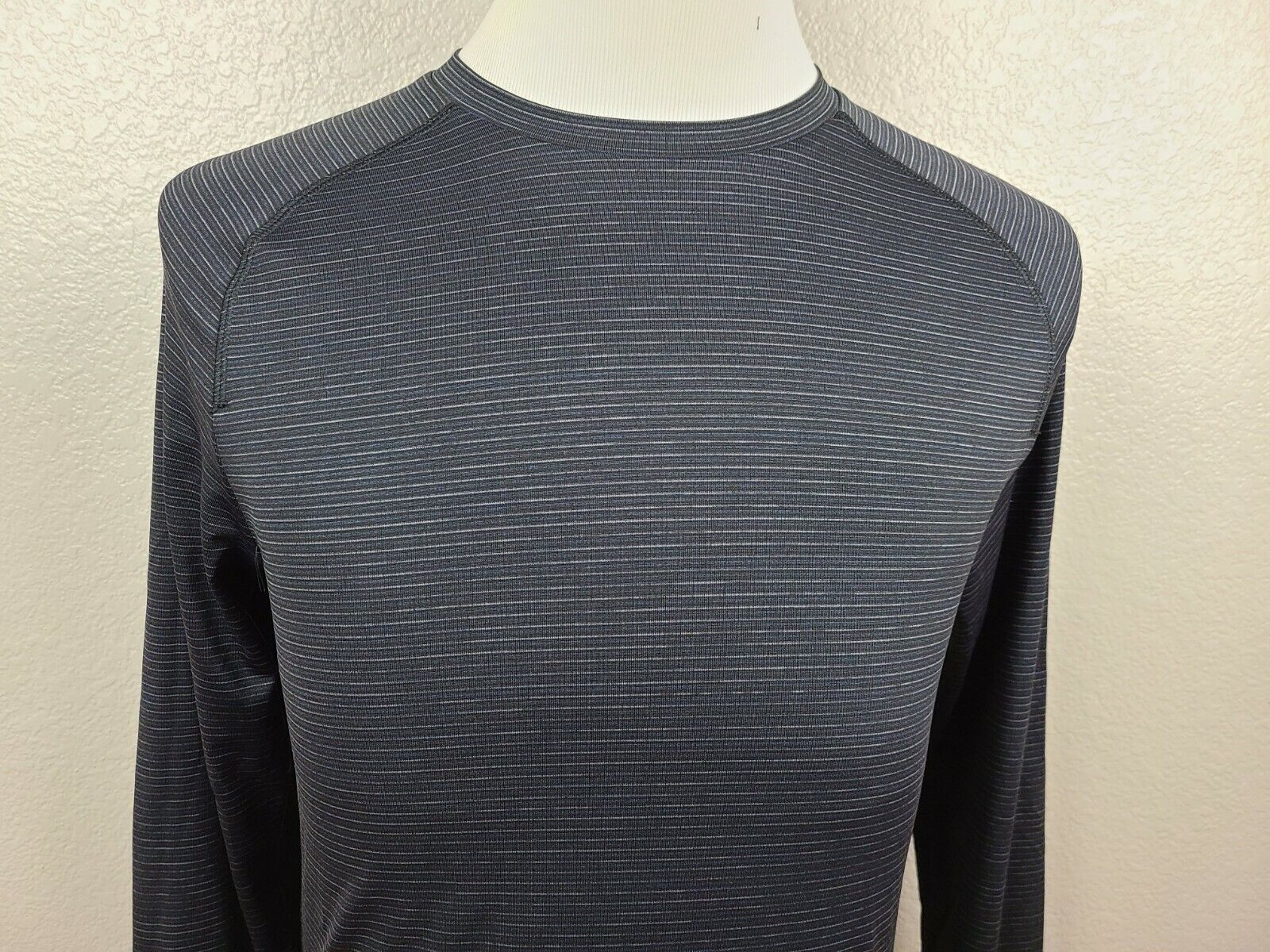 Champion C9 Men's Dark Blue Duo Dry Power Core Cool Long Sleeve Compression