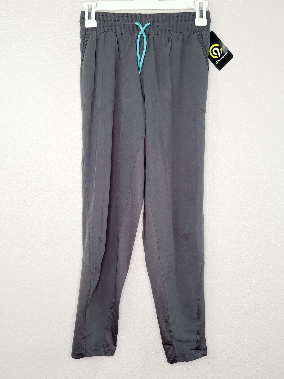 Champion C9 Girls Railroad Gray Light Weight Athletic Pants with Pockets