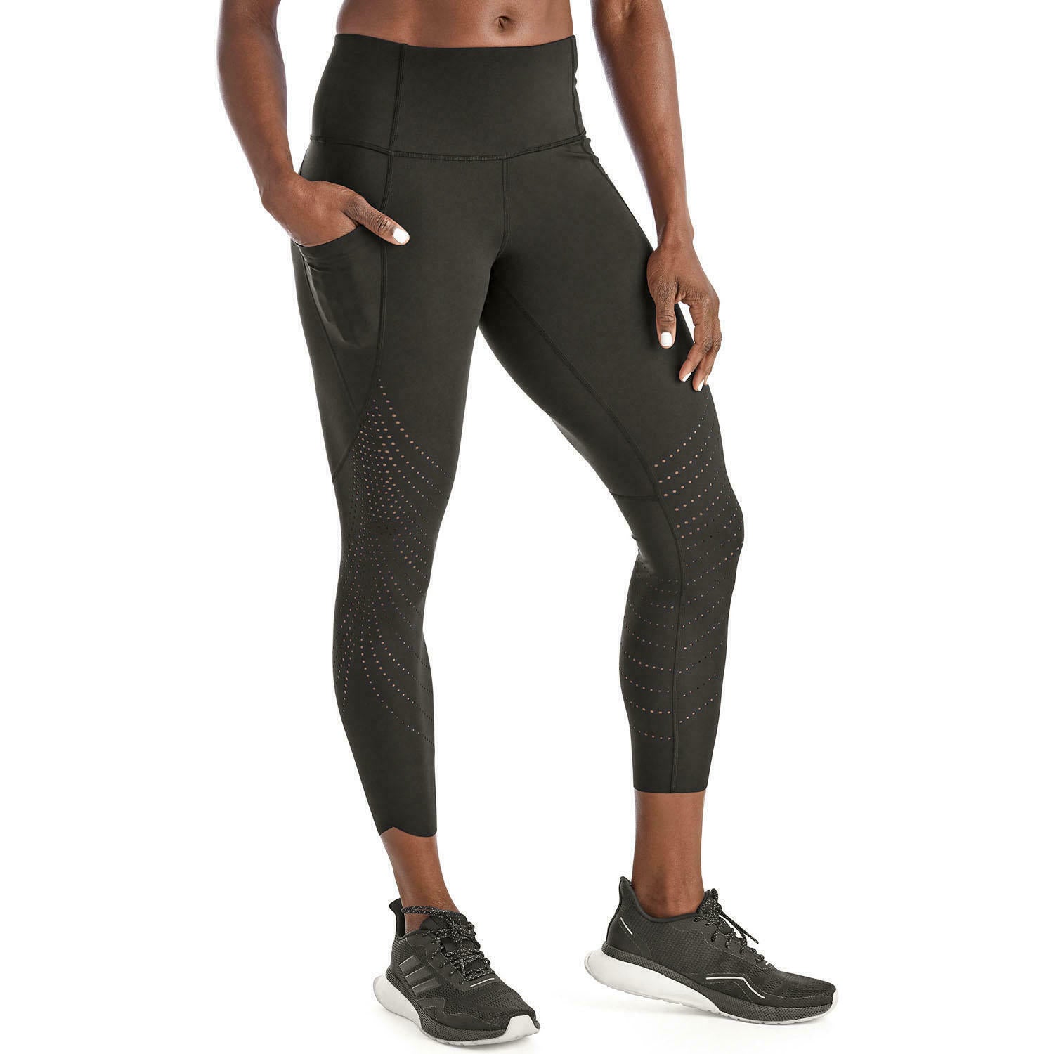 Member's Mark Women's Black High Waist Active Compression Pocket Legging