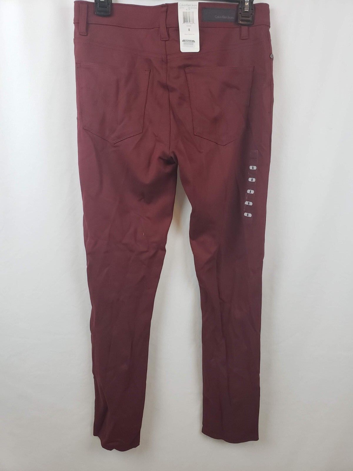 Calvin Klein Jeans Women's Sauvignon Maroon Stretch Jeggings