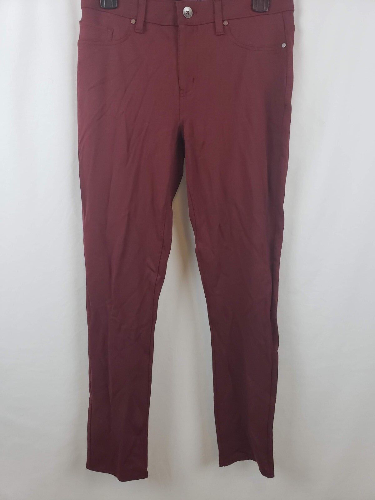 Calvin Klein Jeans Women's Sauvignon Maroon Stretch Jeggings