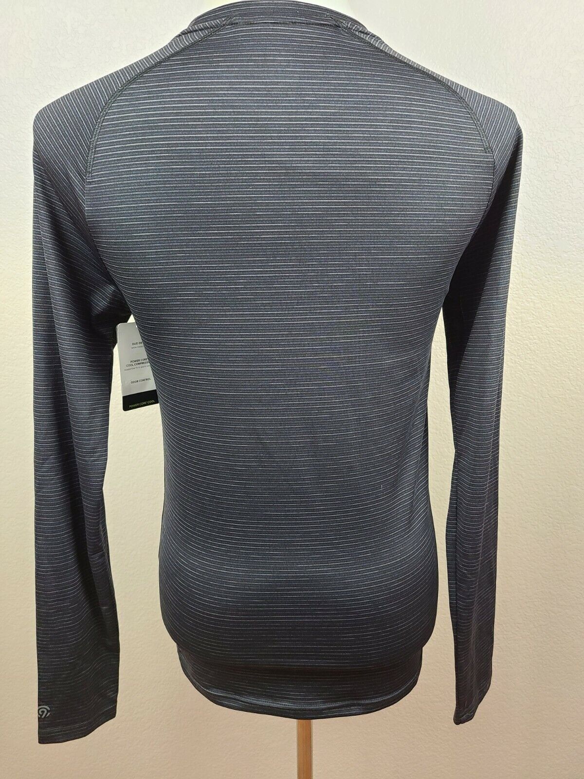 Champion C9 Men's Dark Blue Duo Dry Power Core Cool Long Sleeve Compression