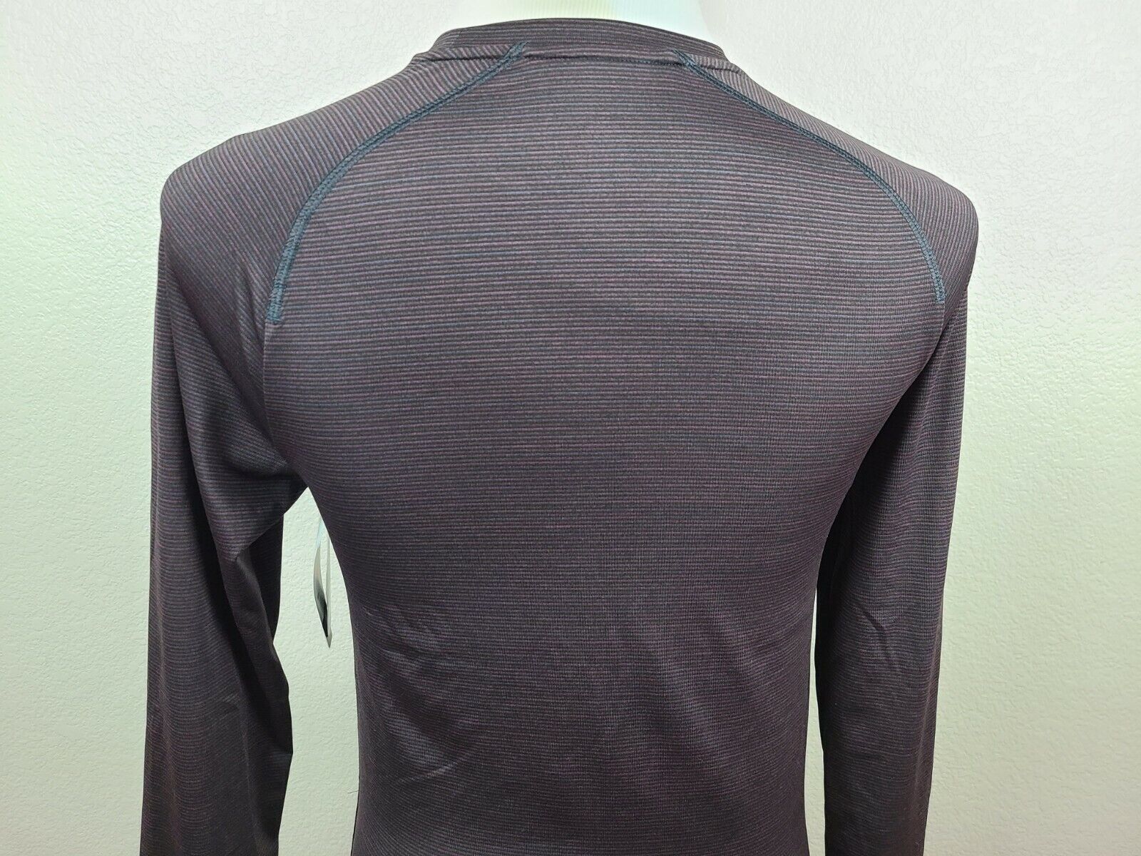 Champion C9 Men's Dark Brown Duo Dry Power Core Cool Long Sleeve Compression Shirt