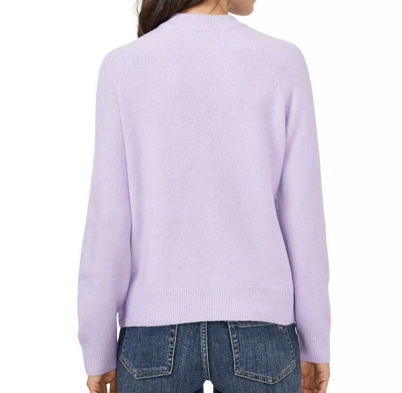 Vince Camuto Women's Azalea Long Sleeve Lightweight Mock Neck Sweater