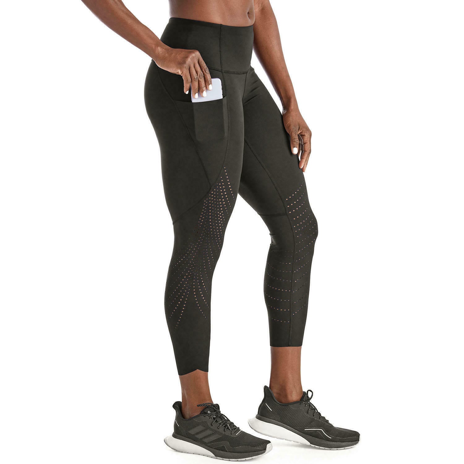 Member's Mark Women's Black High Waist Active Compression Pocket Legging