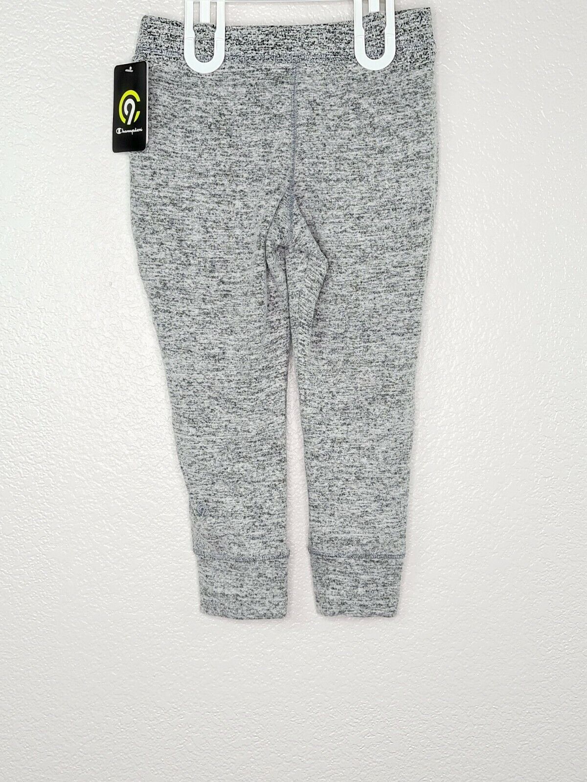 Champion C9 Girls Black Heather Breathable Fabric Stretch Jogger Sweatpants