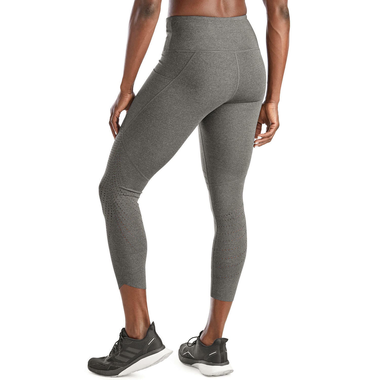 Member's Mark Women's Gray High Waist Active Compression Pocket Legging