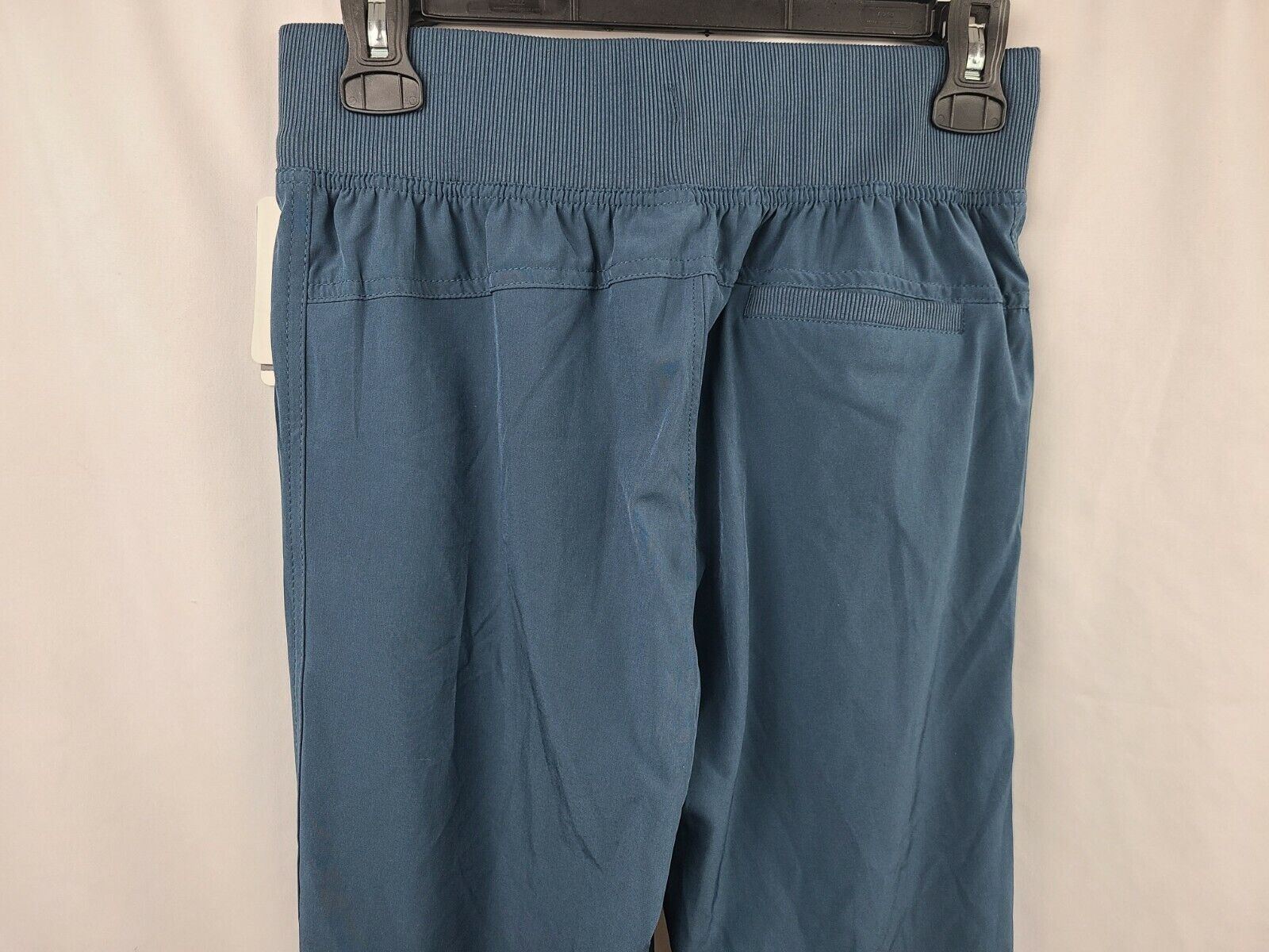 Champion C9 Duo Dry Women's Blue Woven Mid-Rise Wide Leg Ankle Pants Size XS Long