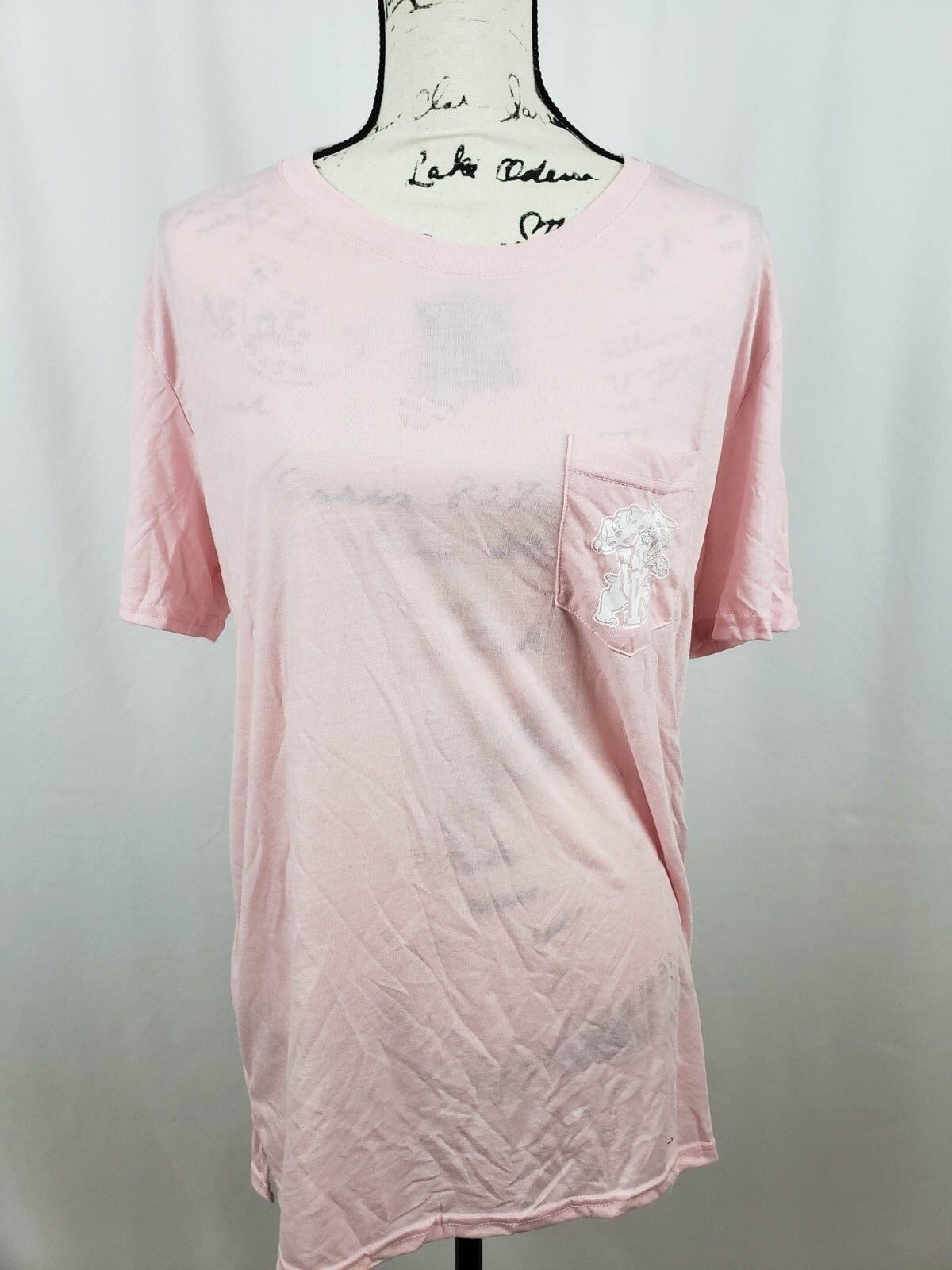 Kentucky Wildcats J. America Women's Pink Short Sleeve Pocket Tee Size Large