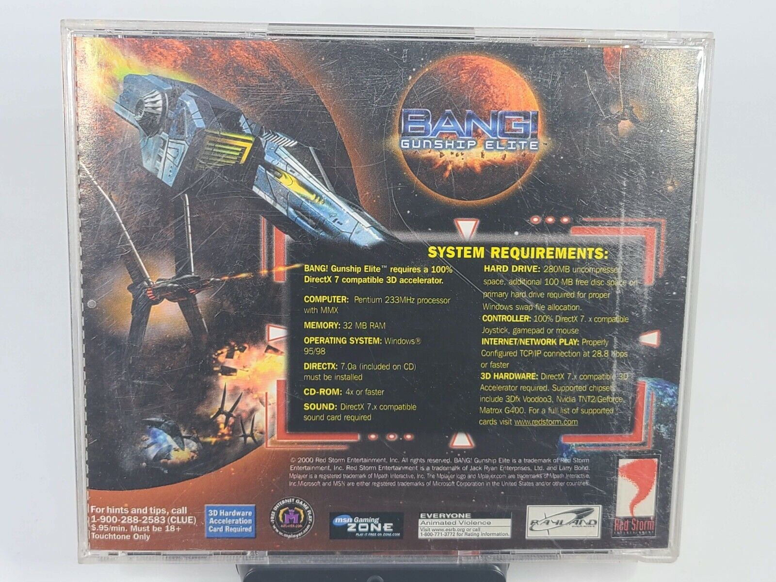 BANG! Gunship Elite 2000 Pre-Owned PC CD-ROM Simulation Video Game for Windows