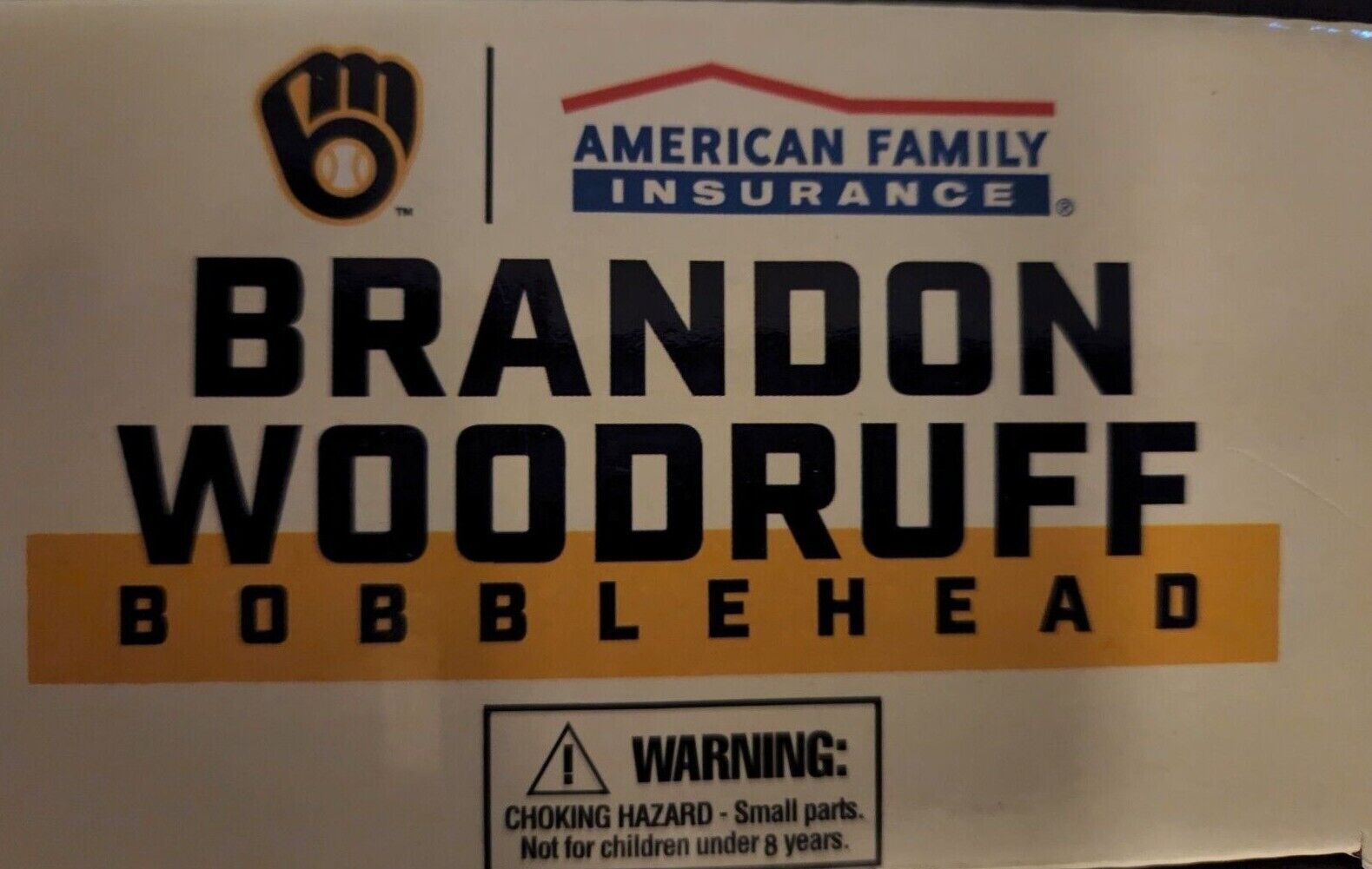 Milwaukee Brewers MLB Brandon Woodruff #53 2022 Bobblehead All Fan Giveaway