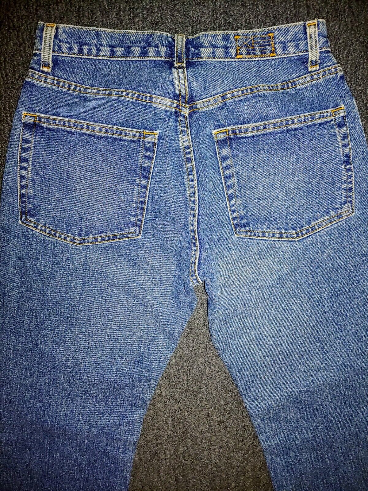 The Limited Women's 90s Vintage Button Fly High Rise Ankle Straight Jeans Size 6