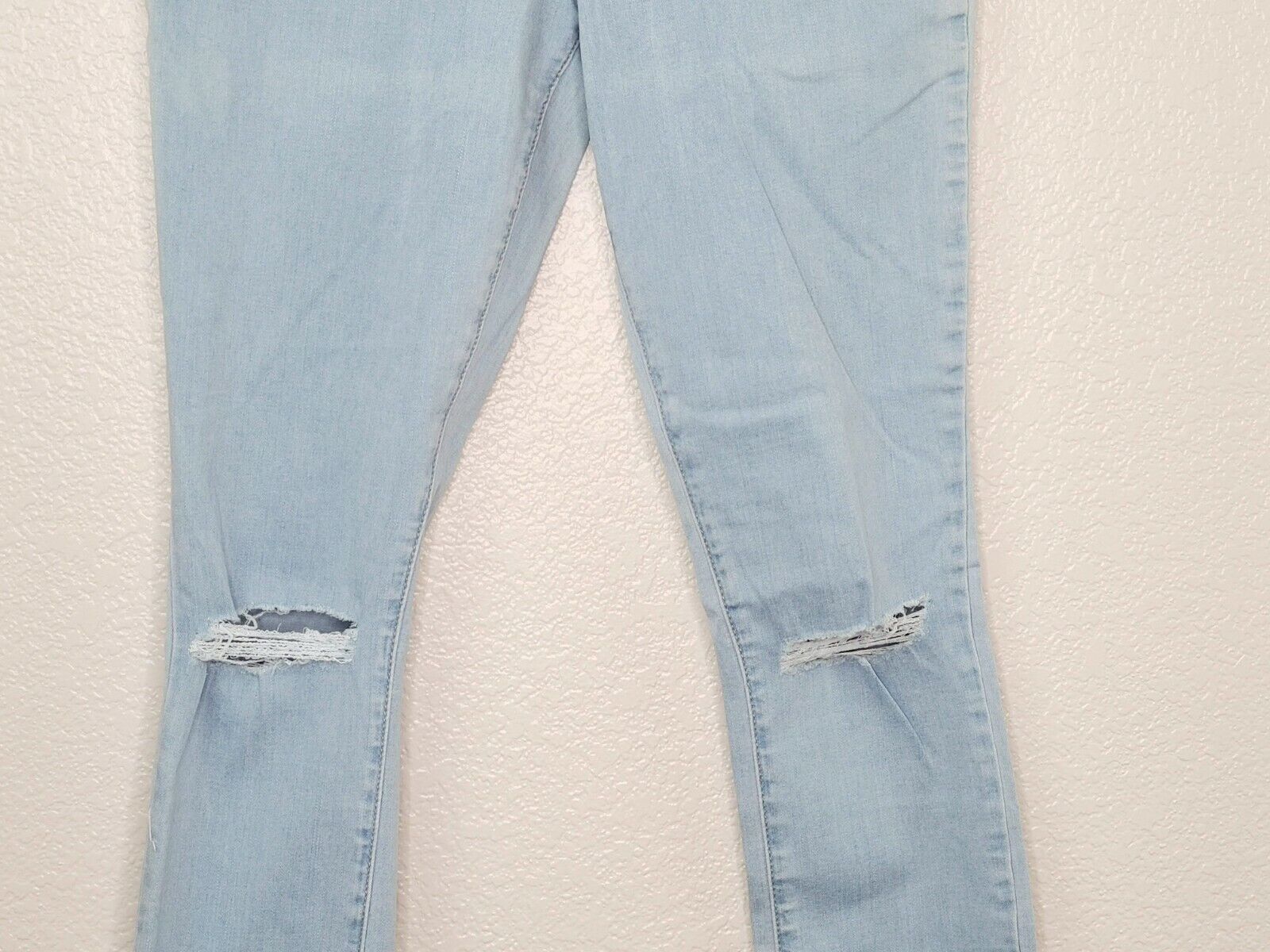 PacSun L.A. Women's Bundy Blue Super High Rise Distressed Jegging Size 26 New