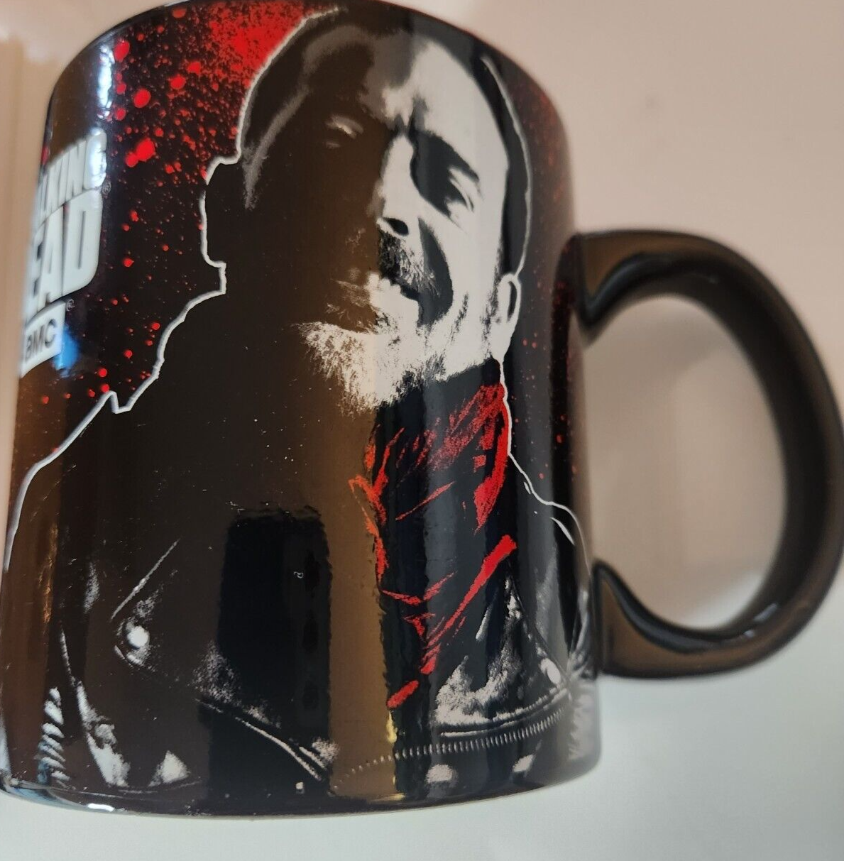 The Walking Dead What's Yours is Negan's Black Ceramic 11 oz Coffee Mug