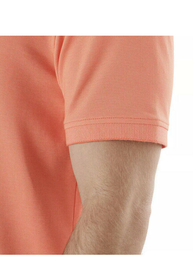 Member's Mark Men's Salmon Classic Fit Stretch Cotton Pique Polo Size Small