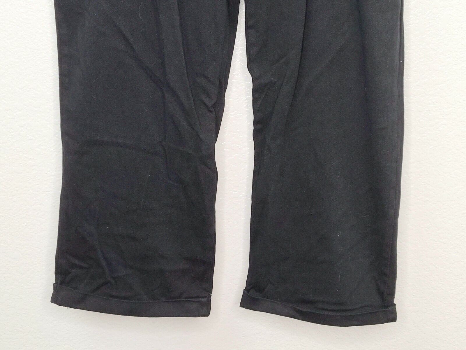 Kendall & Kylie Women's Black Belted Paper Bag Waist Cargo Pants Size Small