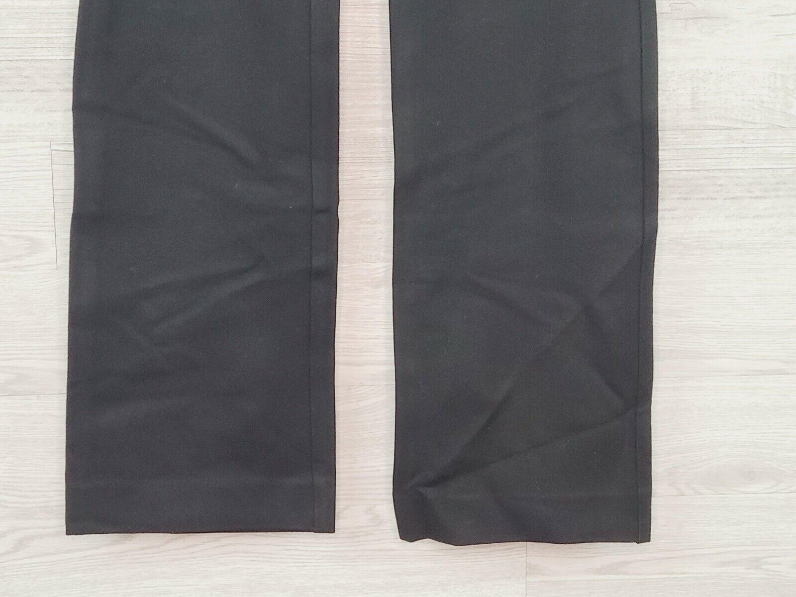 Anne Klein New York Women's Black Mid-Rise Business Casual Dress Pants Size 6