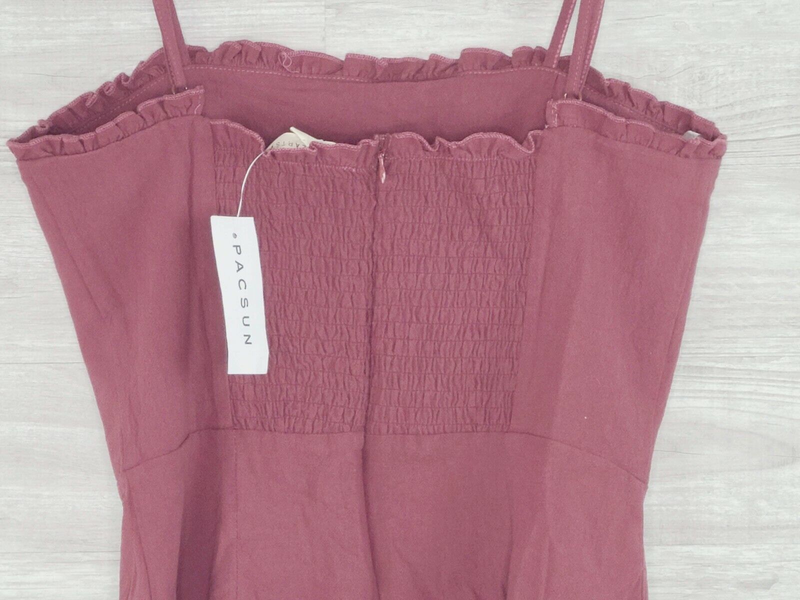 L.A. Hearts PacSun Women's Short Burgundy Thin Strap Dress Size XS