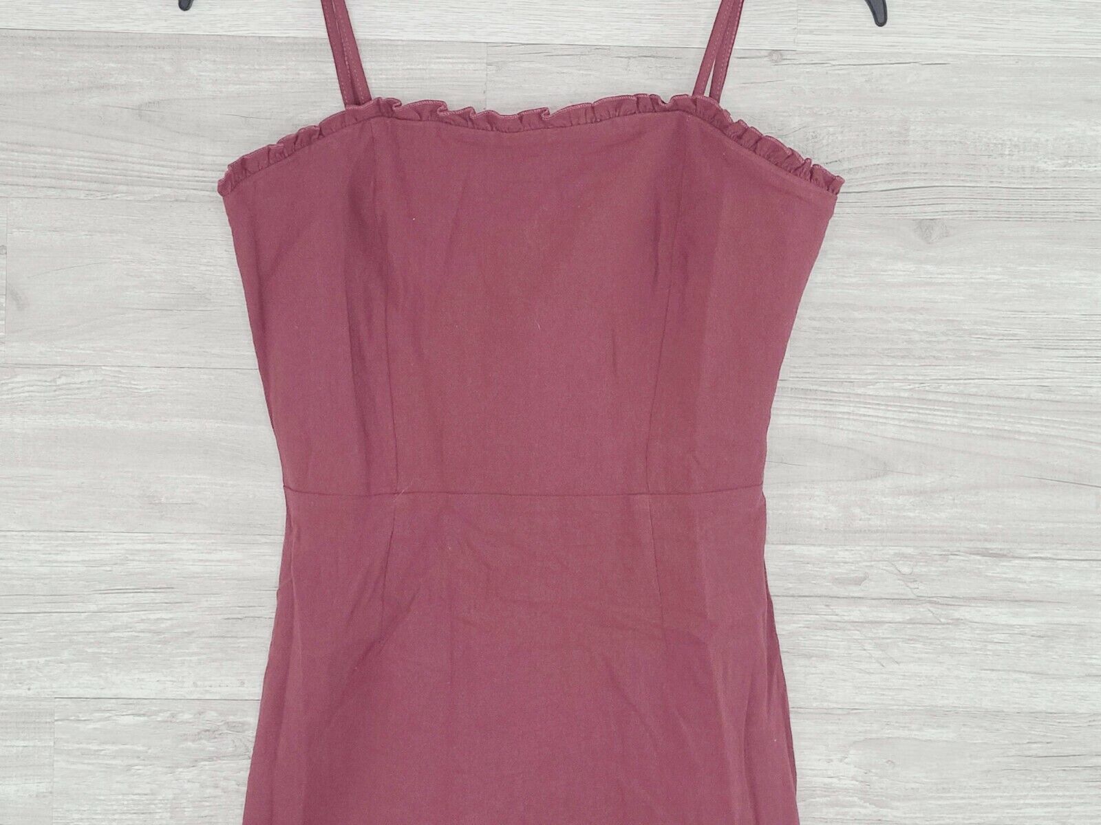 L.A. Hearts PacSun Women's Short Burgundy Thin Strap Dress Size XS