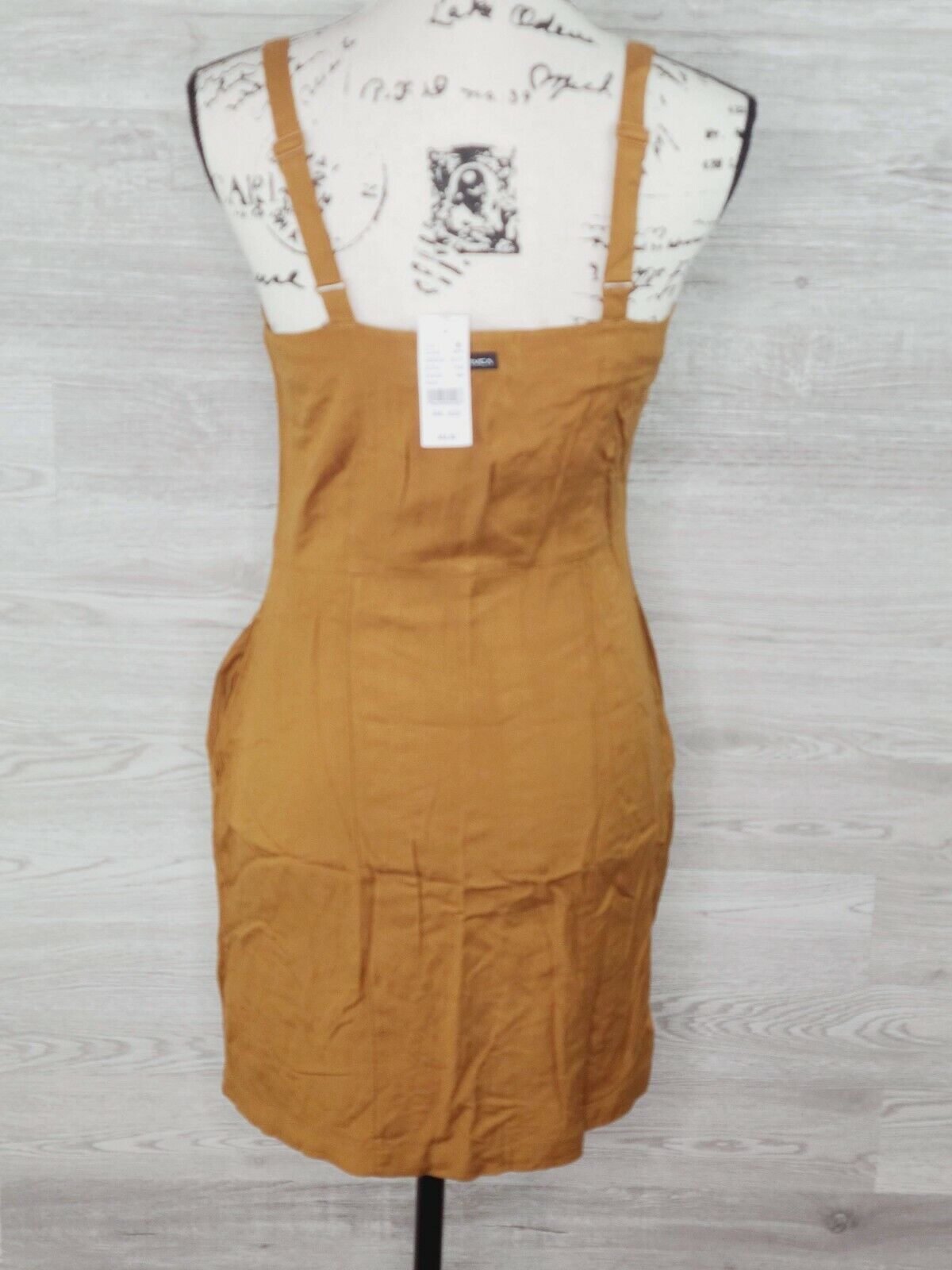 RVCA Pacsun Women's Rust Upper Dress Cathay Spice Size Small