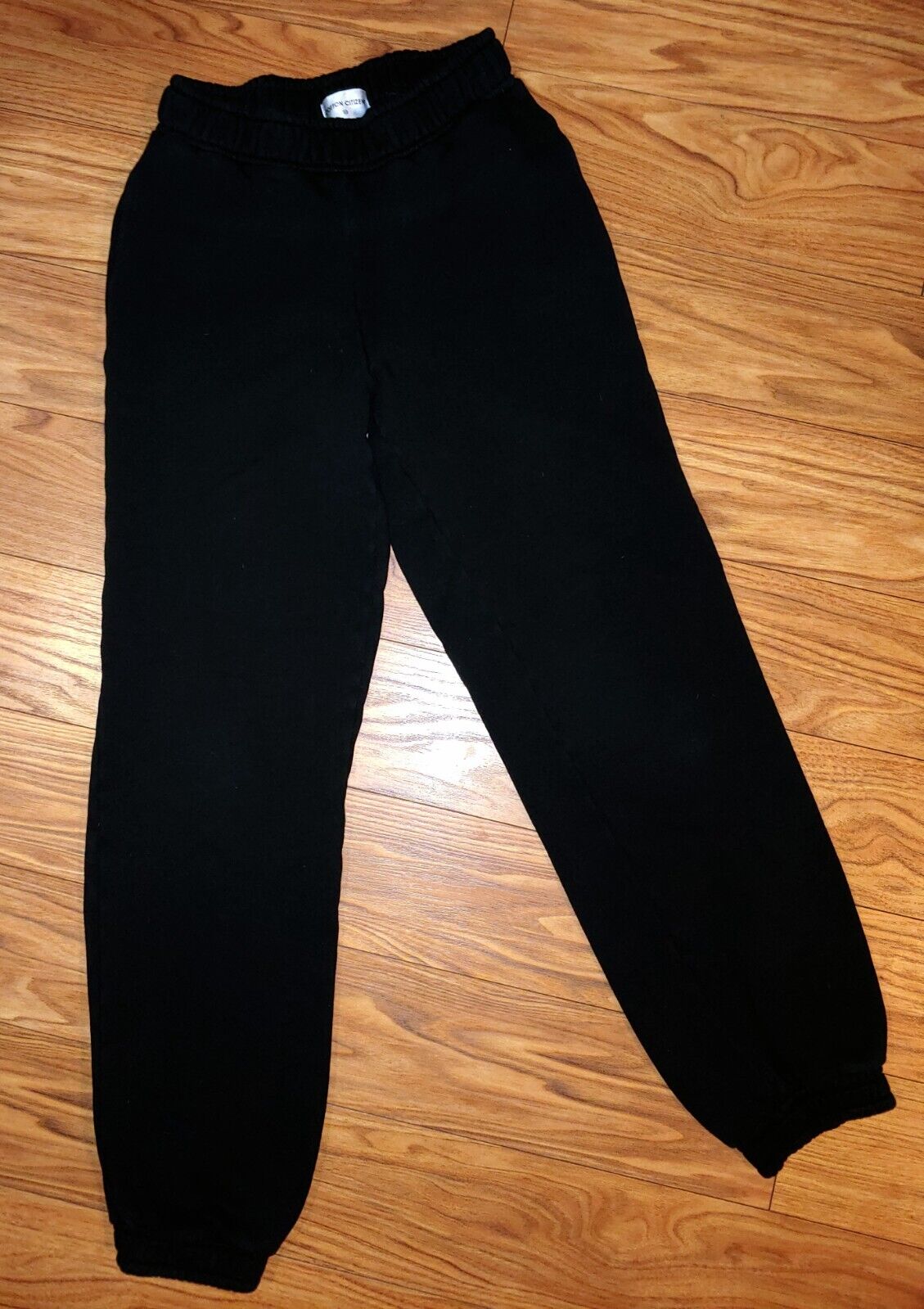 Cotton Citizen Brooklyn Women's Preloved Solid True Black Sweatpants Joggers Size XS