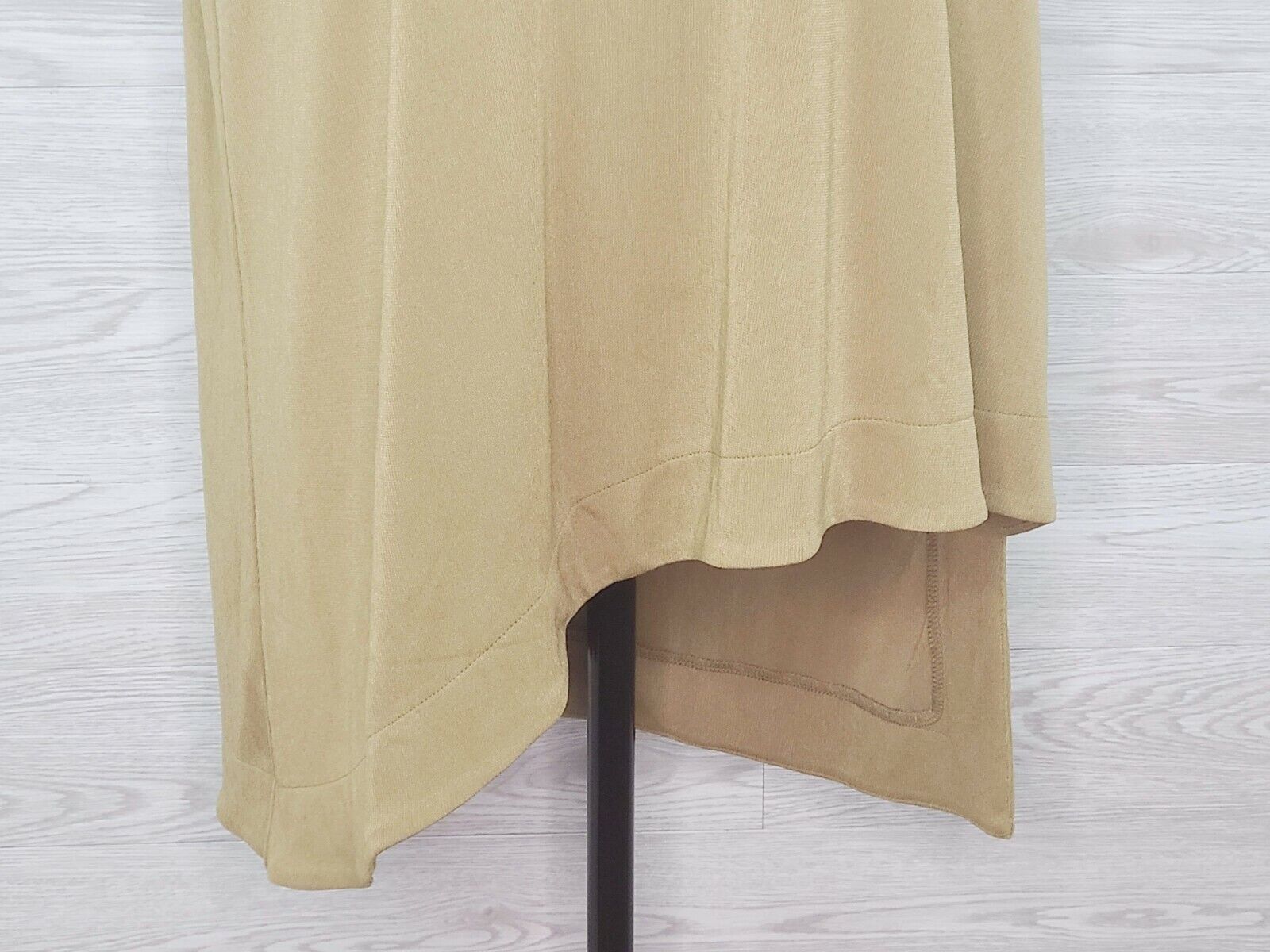 Alfani Women's Olive Green Sleeveless Asymmetric Hem Blouse Size Large