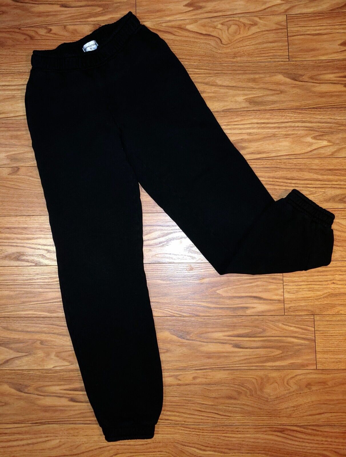 Cotton Citizen Brooklyn Women's Preloved Solid True Black Sweatpants Joggers Size XS