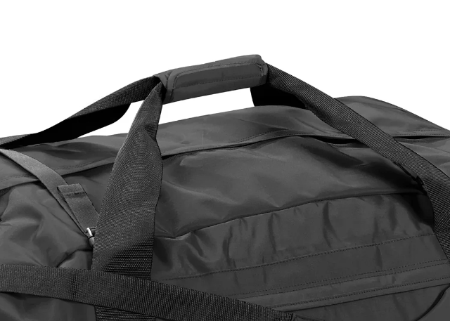 Uline Giant Black XL 17 x 15 x 34" Water-Resistant Extra Strong Duffel Bag