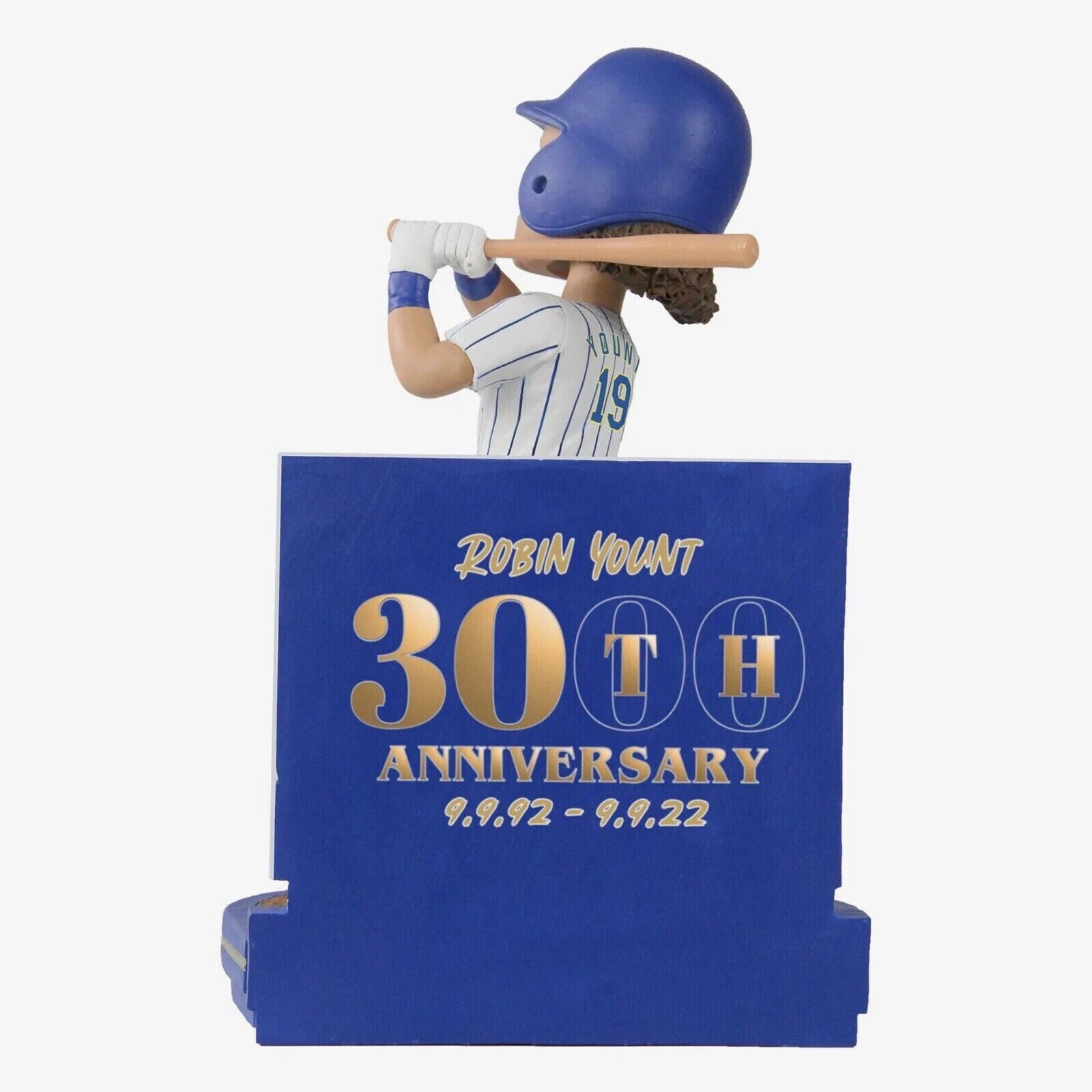 Robin Yount Milwaukee Brewers 30th Anniversary 3000 Hit Bobblehead Limited