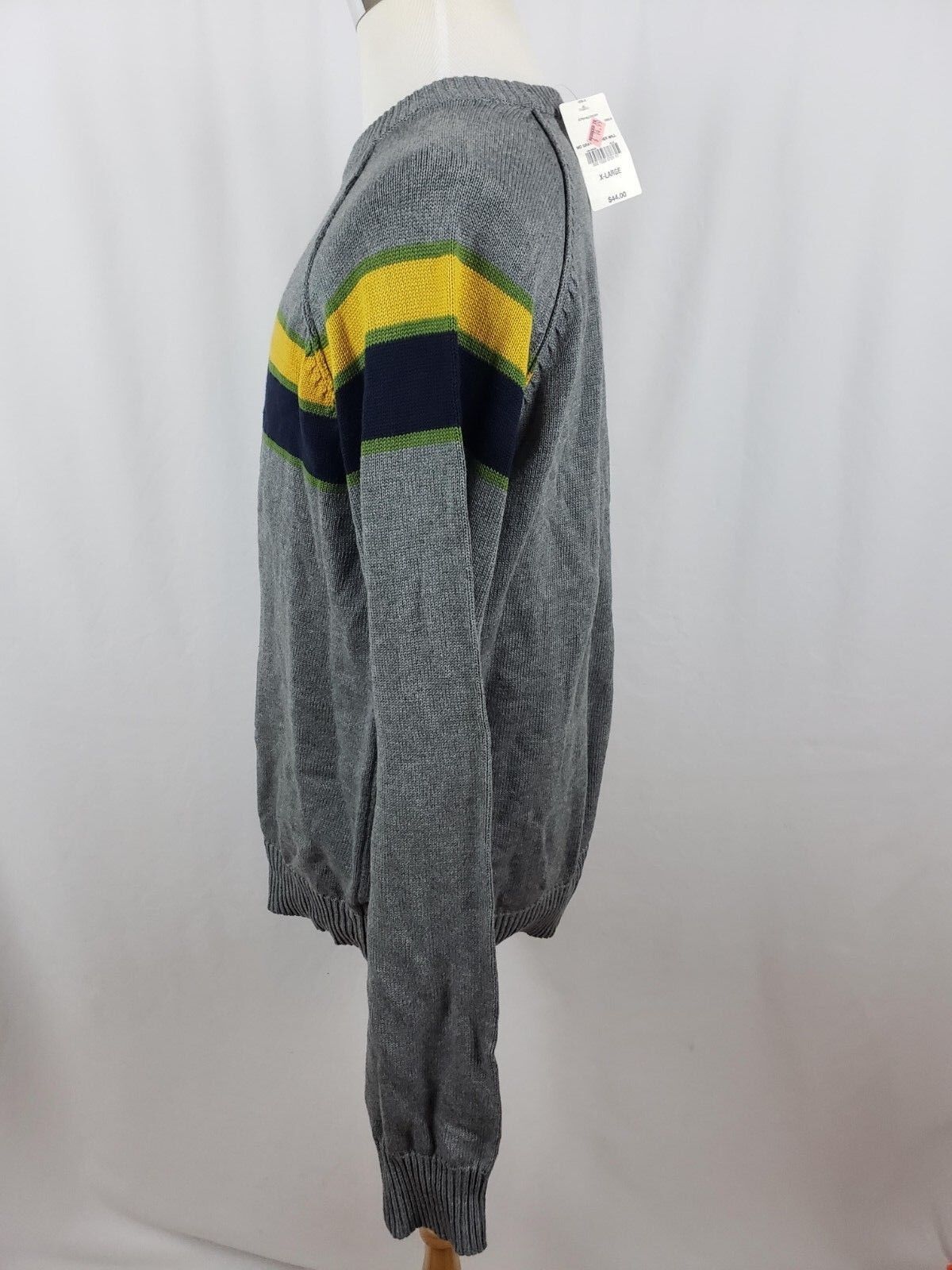 Arizona Jeans Co. Men's Long Sleeve Gray Heather Sweater Size Medium