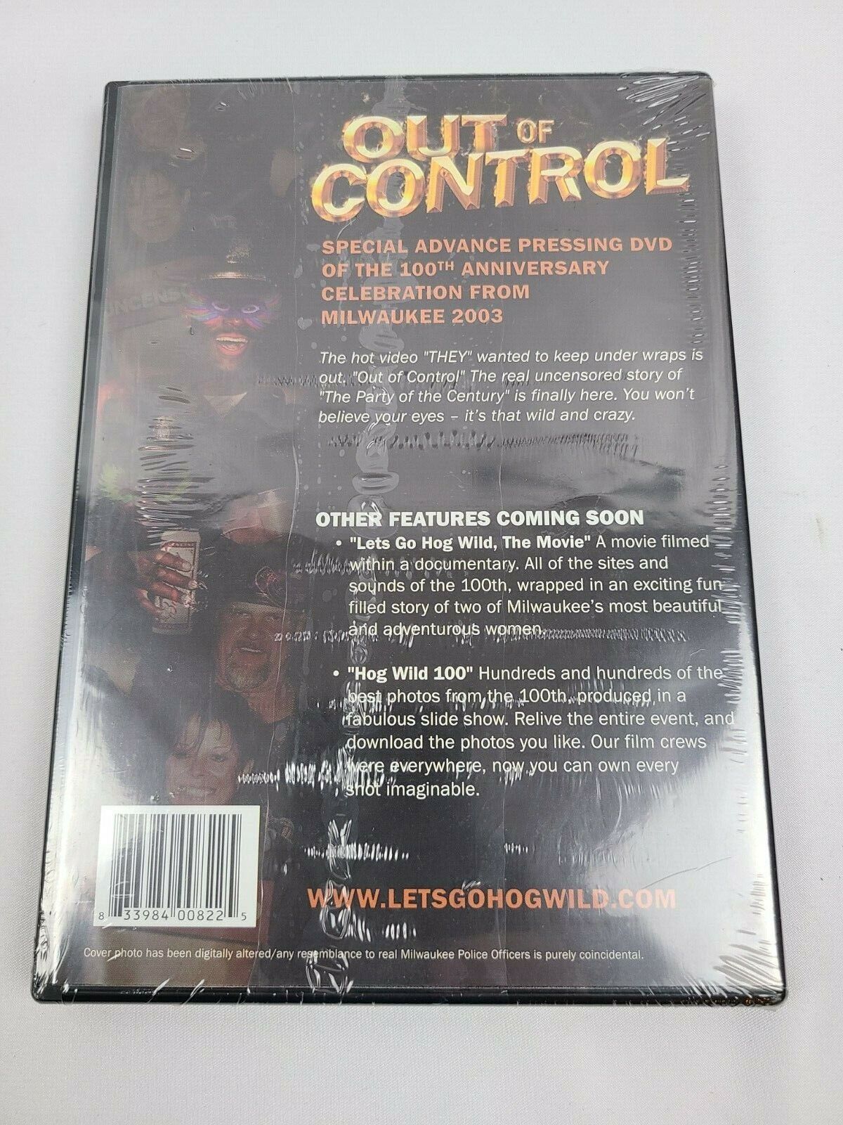 Out of Control - Let's Go Hog Wild Harley-Davidson 100 Year Celebration DVD