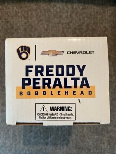 Milwaukee Brewers MLB Freddy Peralta #51 2022 Bobblehead All Fan Giveaway