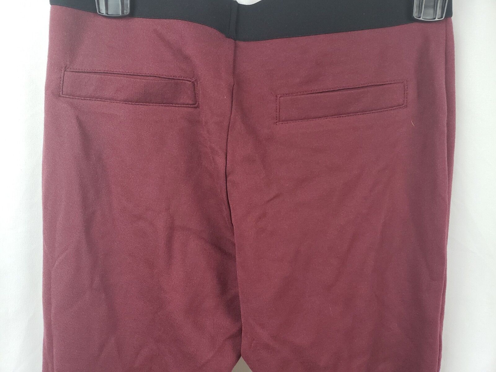 June & Daisy Women's Stretch Treggings Trousers/Leggings Maroon Size Small