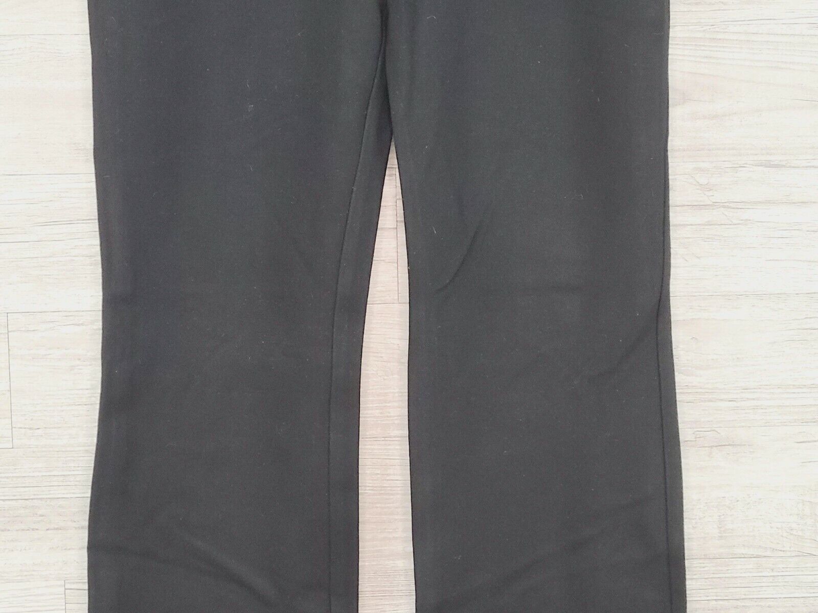 Anne Klein New York Women's Black Mid-Rise Business Casual Dress Pants Size 6