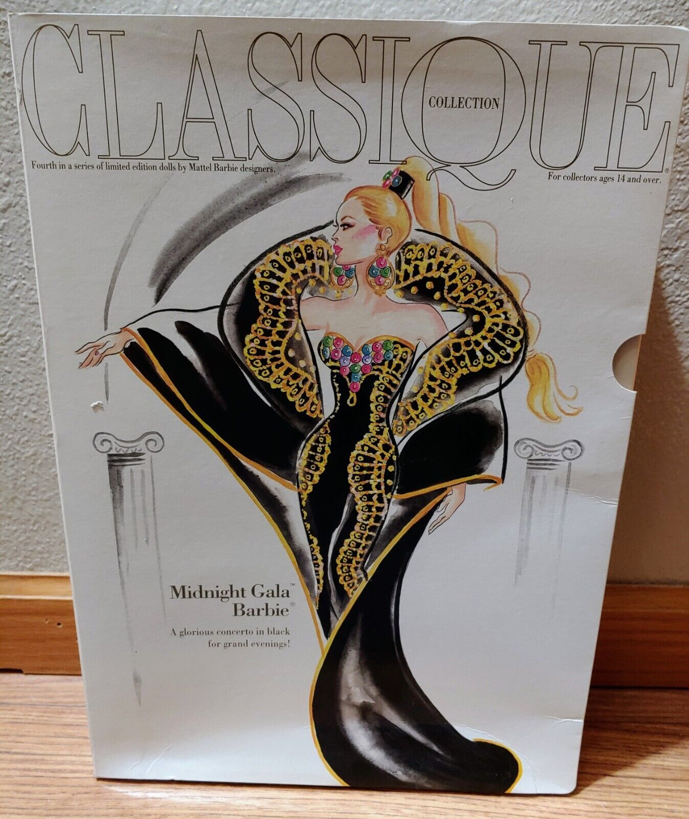 Classique Midnight Gala Barbie Doll 1995 by Abbe Littleton Timeless Collection