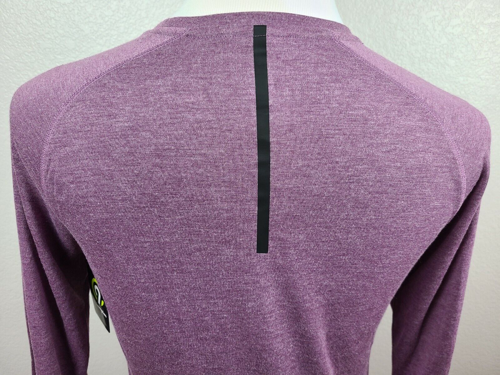 Champion C9 Men's Duo Dry Purple Long Sleeve Athletic Training T-Shirt Size Small