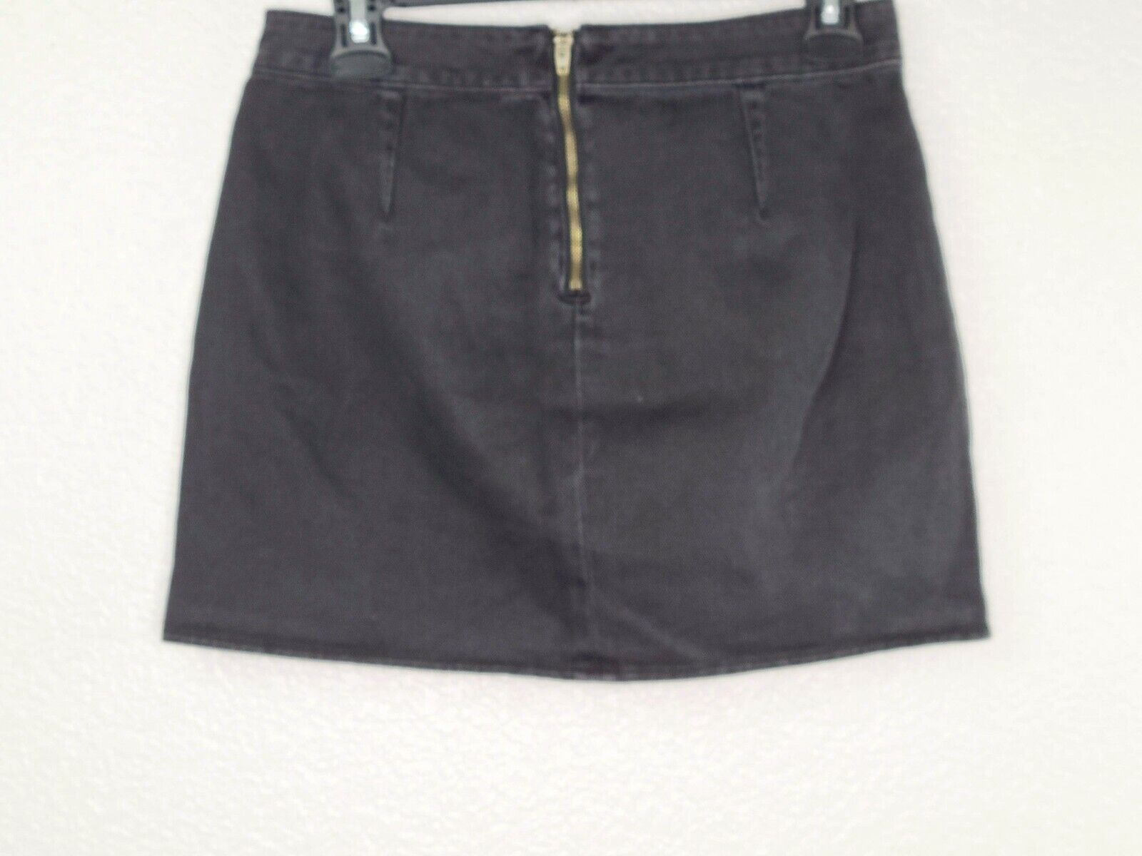 PacSun Los Angeles Women's Washed Onyx Short Black Jean Skirt Size 24