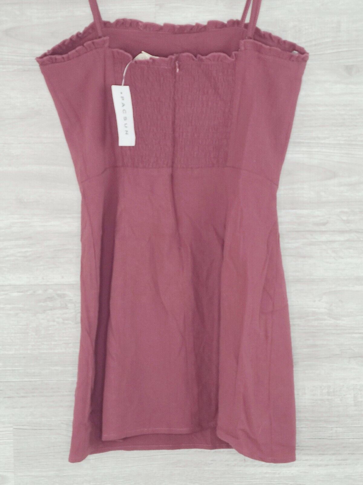 L.A. Hearts PacSun Women's Short Burgundy Thin Strap Dress Size XS