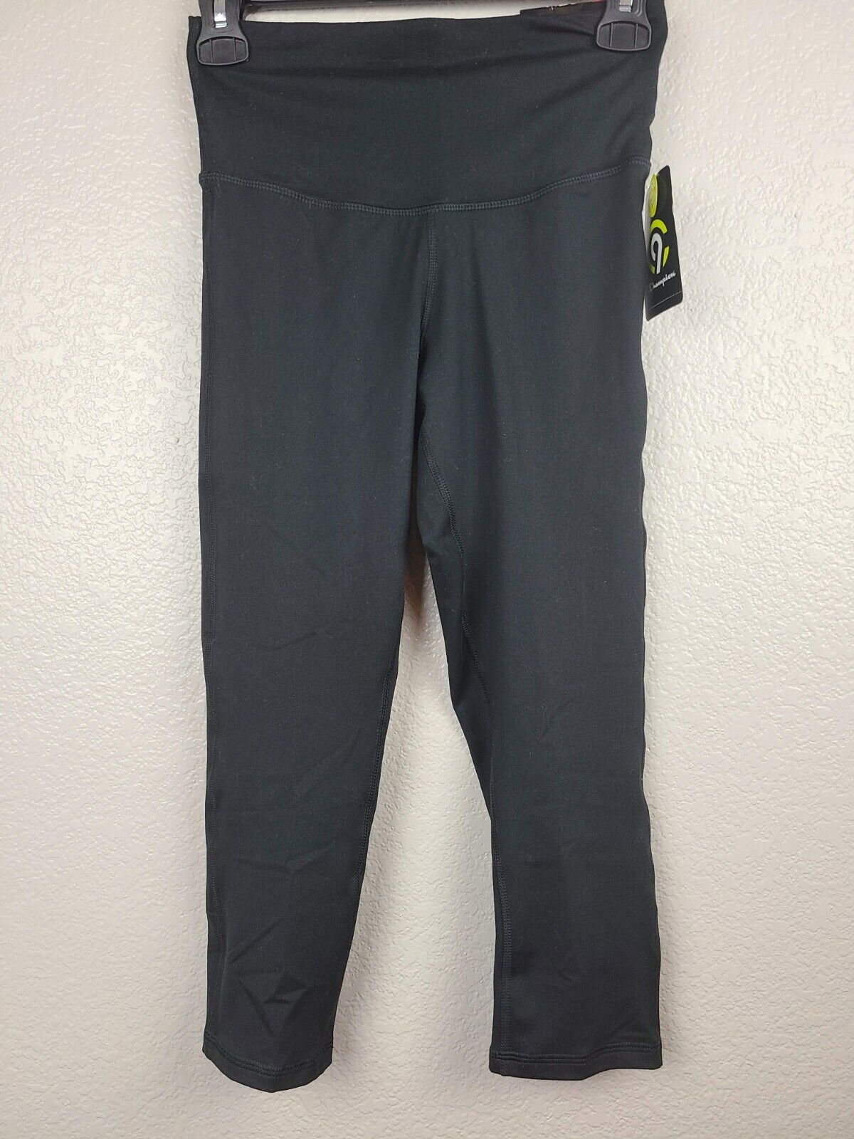 Champion C9 Duo Dry Women's Black Everyday High-Rise 20" Capri Pants