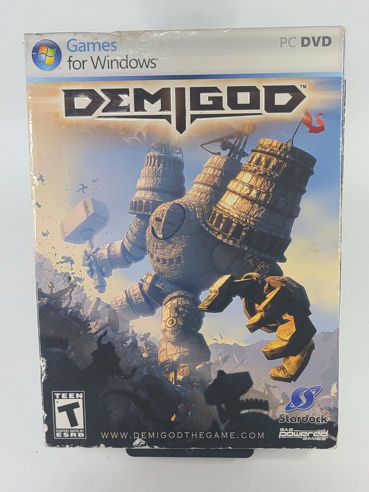 Demigod Pre-Owned PC DVD-ROM 2009 Strategy Video Game for Windows