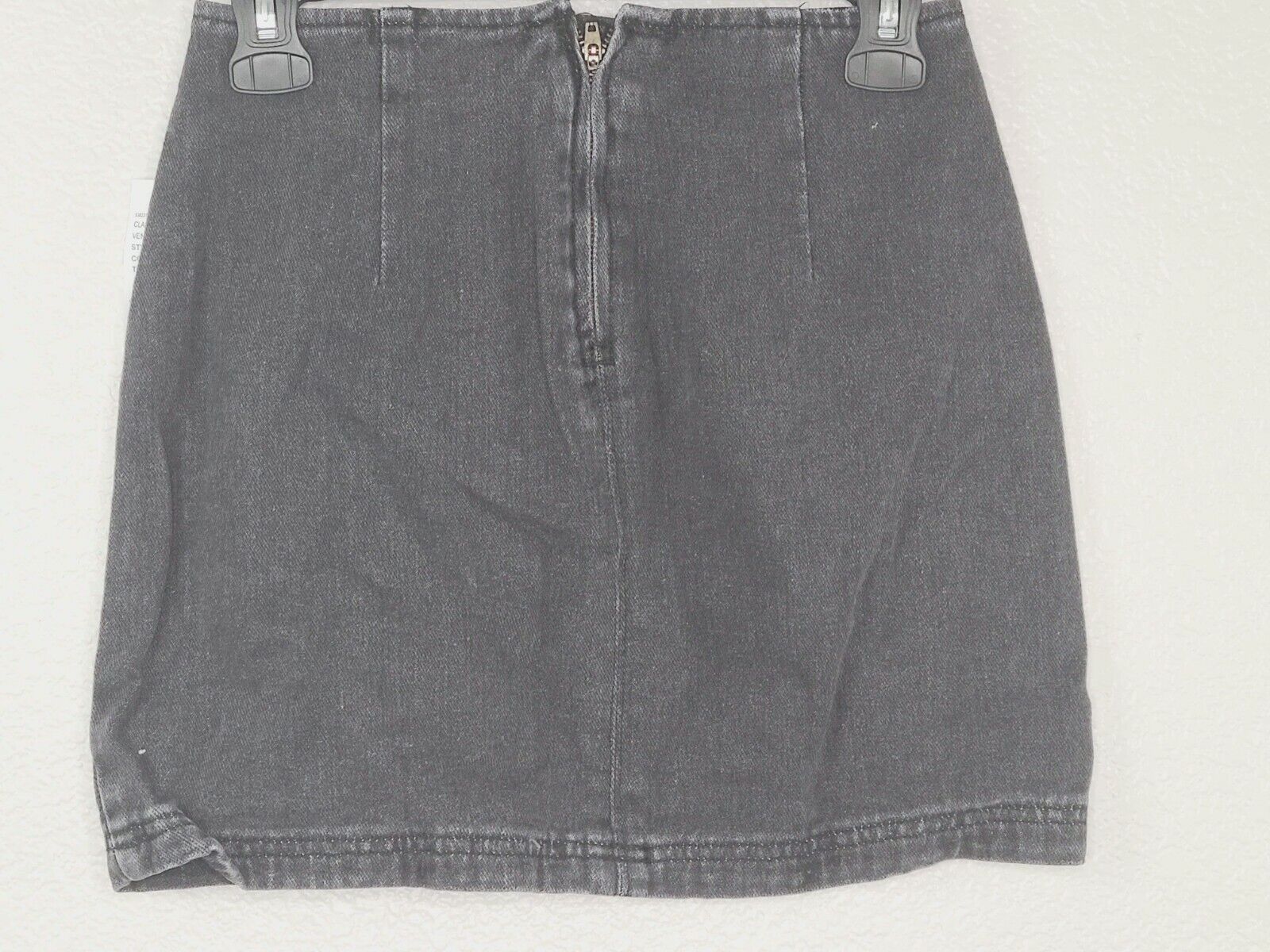 PacSun Los Angeles Women's Throwback Washed Black Denim Skirt Size 24