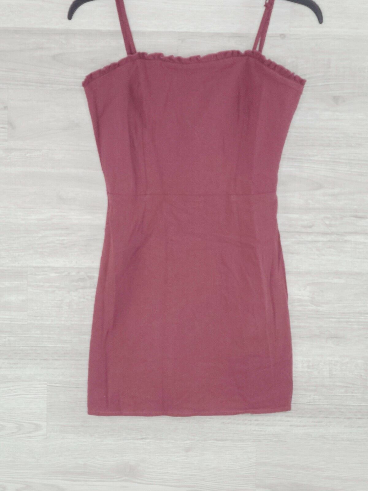 L.A. Hearts PacSun Women's Short Burgundy Thin Strap Dress Size XS